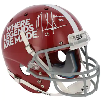 Mark Ingram Alabama Crimson Tide Fanatics Authentic Autographed Schutt Where Legends Are Made Replica Helmet with 09 Heisman Inscription