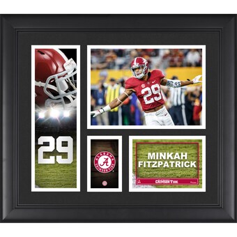 Minkah Fitzpatrick Alabama Crimson Tide Fanatics Authentic Framed 15 x 17 Player Collage