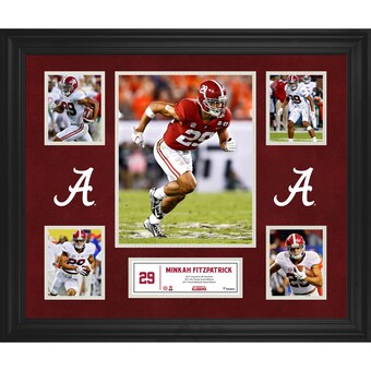 Minkah Fitzpatrick Alabama Crimson Tide Fanatics Authentic Framed 23 x 27 5 Photo Collage