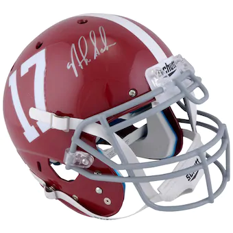 Nick Saban Alabama Crimson Tide Fanatics Authentic Autographed Schutt Full Size Pro Helmet