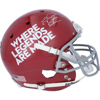Tua Tagovailoa Alabama Crimson Tide Fanatics Authentic Autographed Schutt Where Legends Are Made Speed Replica Helmet