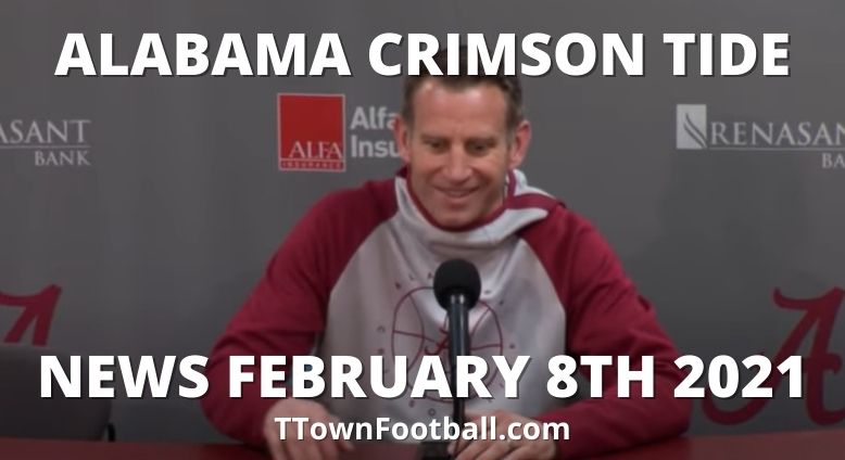 Alabama Crimson Tide News For February 8th 2021 - Alabama vs Missouri Men's Basketball News & More