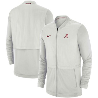 Alabama Crimson Tide Nike 2018 Sideline Hybrid Jacket White